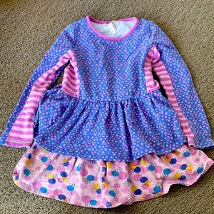 Matilda jane purple dress sz 8